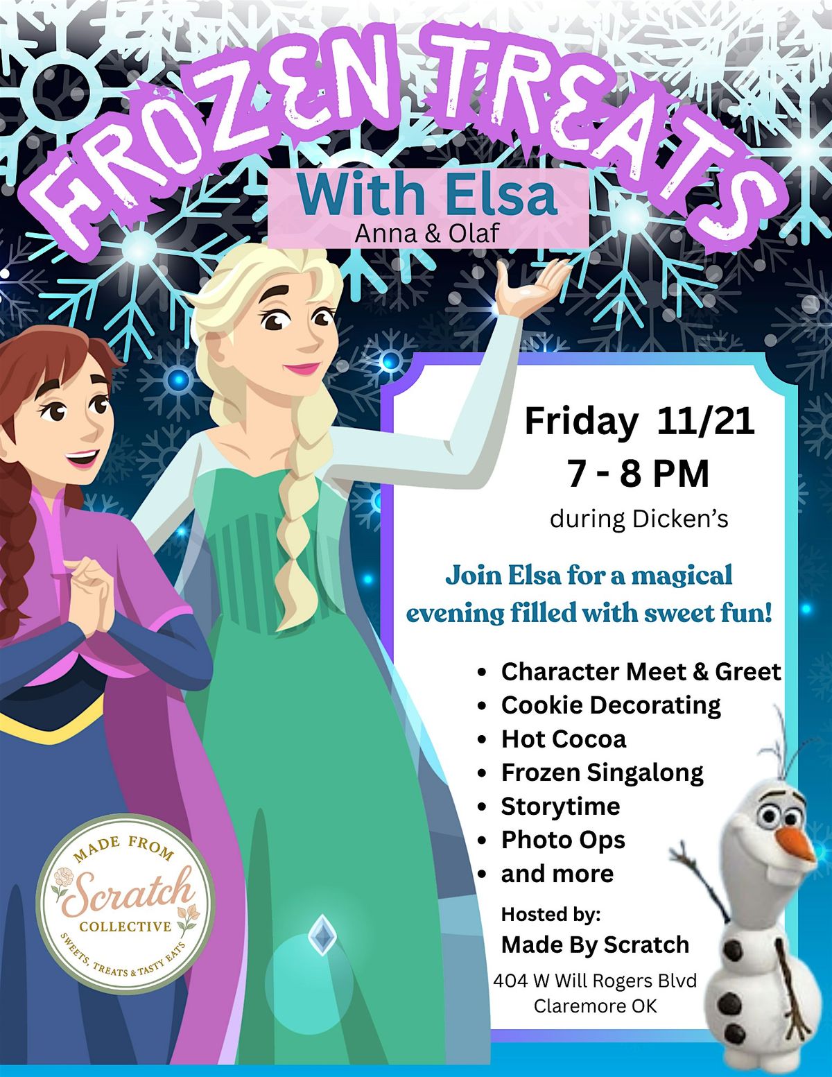 Frozen Treats with Elsa