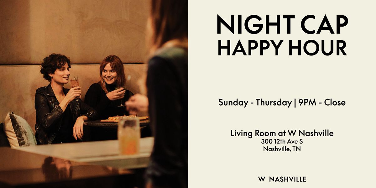 Night Cap in the Living Room