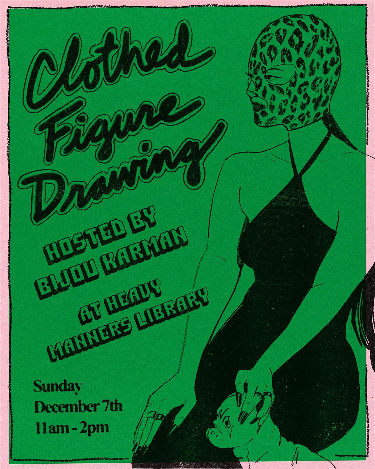 Clothed Figure Drawing at Heavy Manners Hosted by Bijou Karman (12\/7)