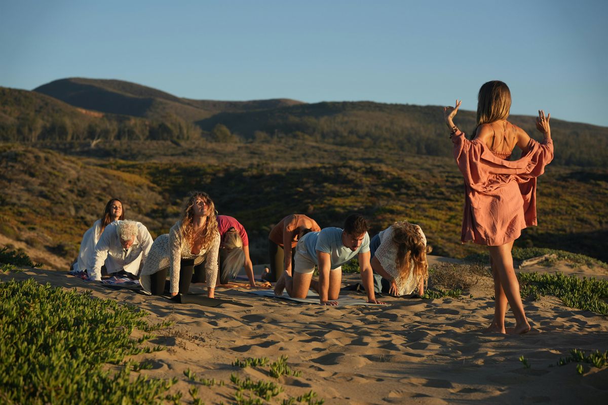 Avila Beach Yoga w\/Headphones