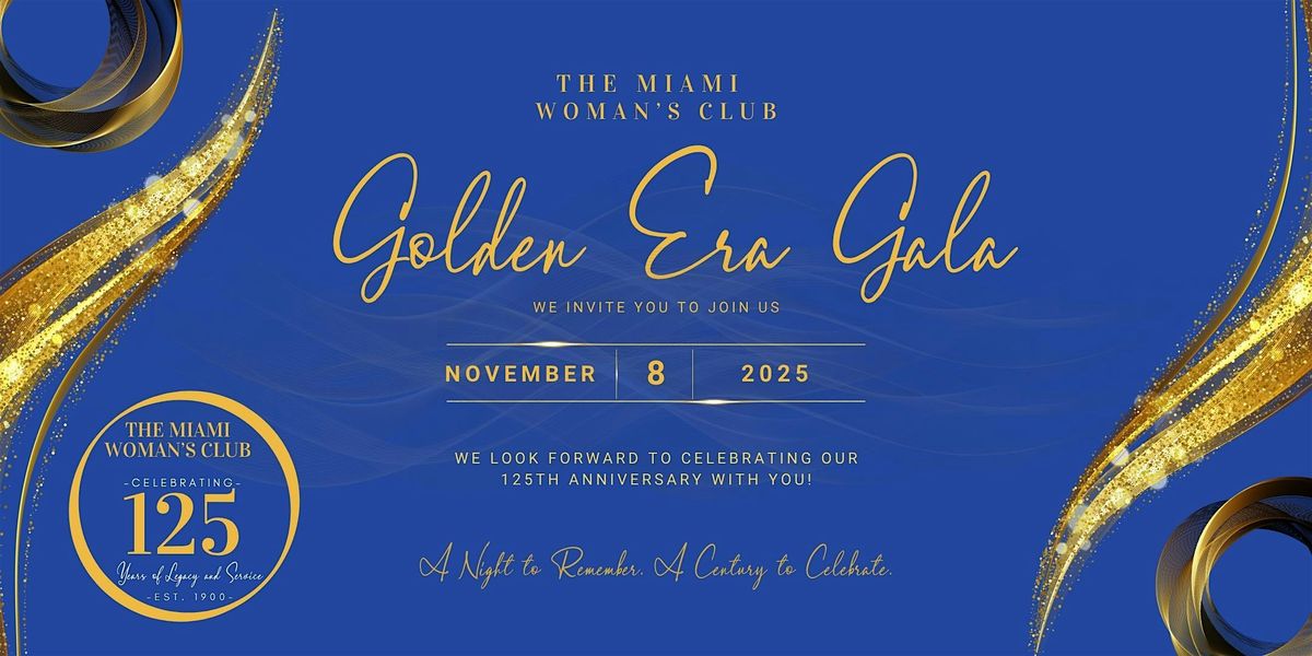 The Miami Woman's Club Golden Era Gala