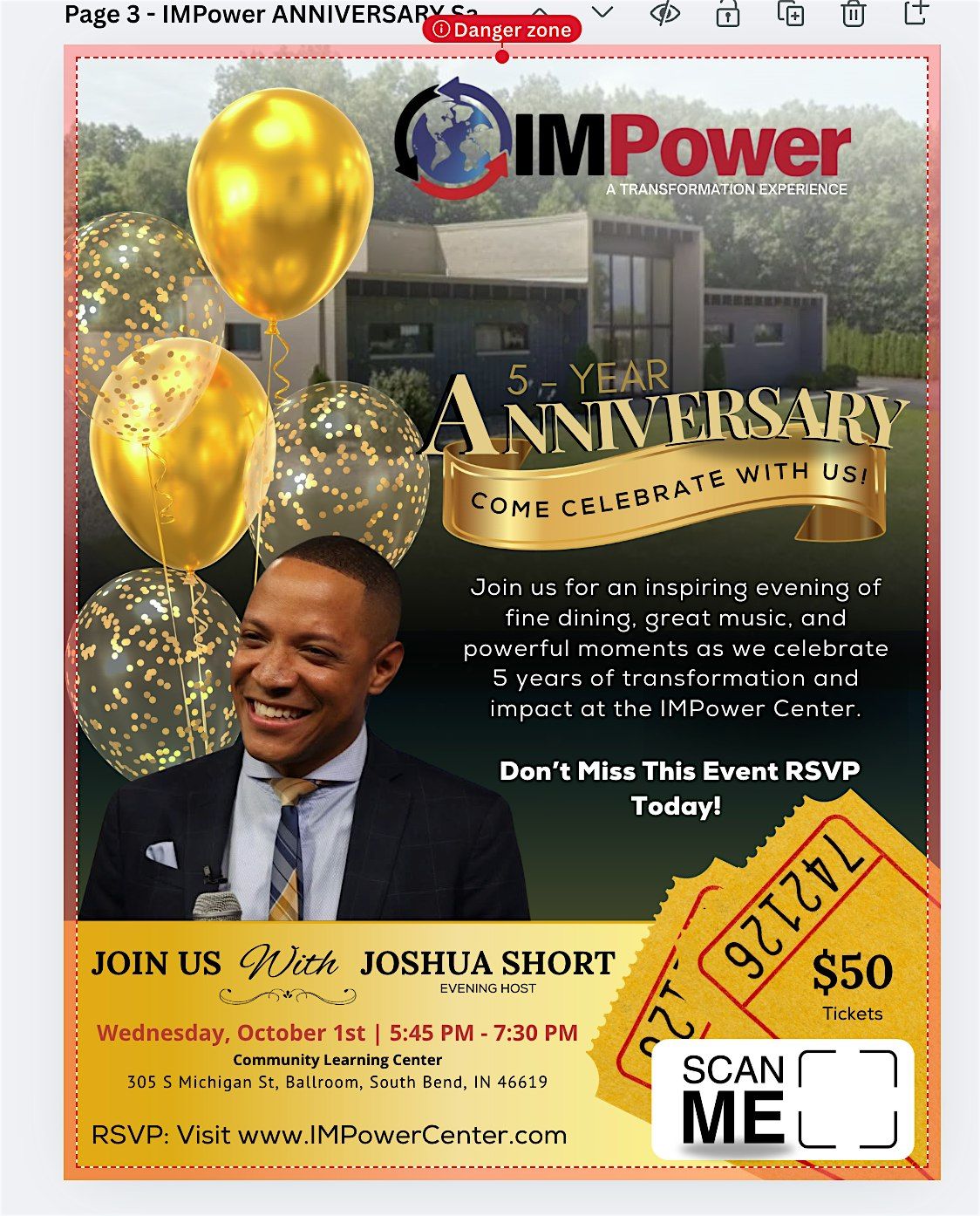 5 Year Anniversary IMPower Center