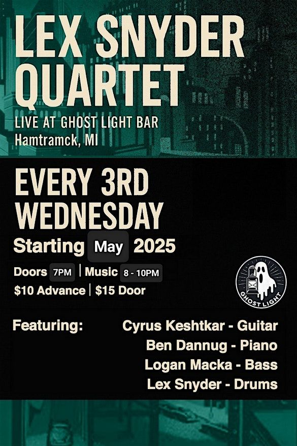 Lex Snyder Quartet - Ghost Light Jazz Night