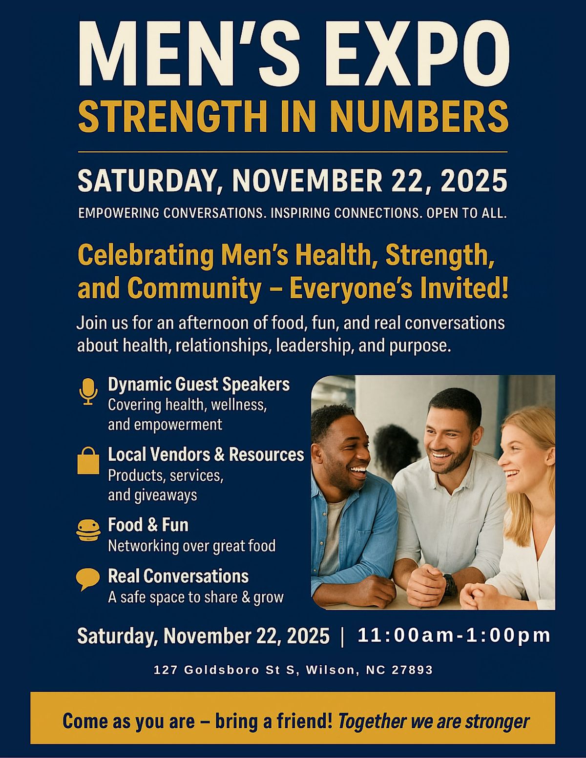 Mens' Expo " Strength in Numbers"