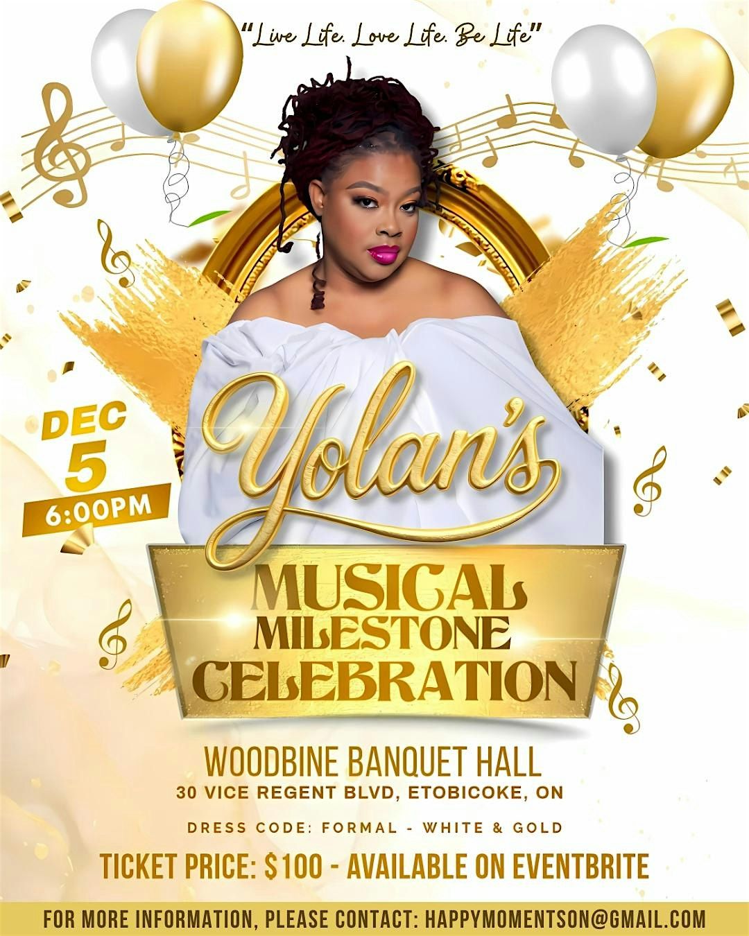 Yolan's Musical Milestone Celebration
