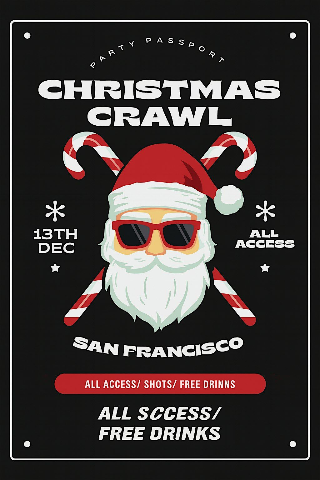 SantaCon Madness Crawl - San Francisco