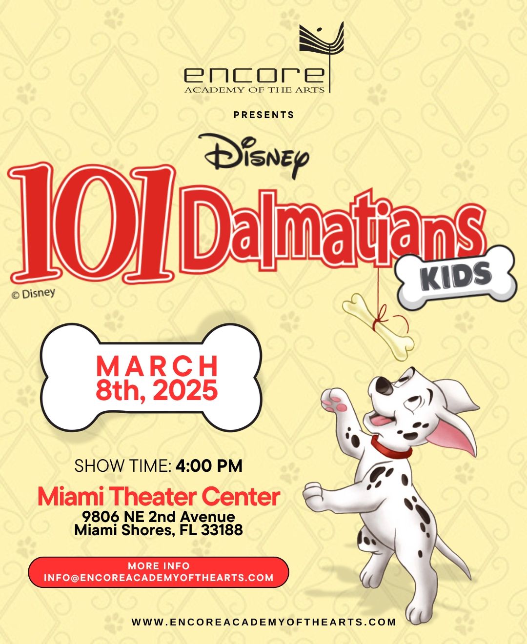 Premier Arts - 101 Dalmatians Youth Edition at The Lerner Theatre
