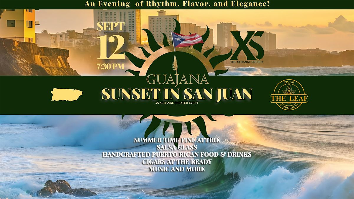 Sunset in San Juan