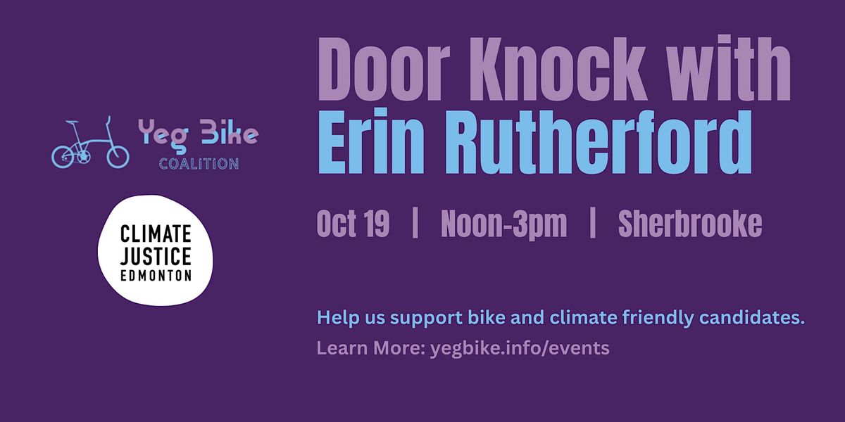 Door Knocking with Erin Rutherford in Sherbrooke