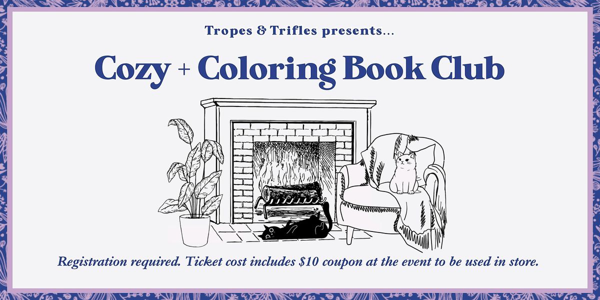 December Cozy + Coloring Book Club!