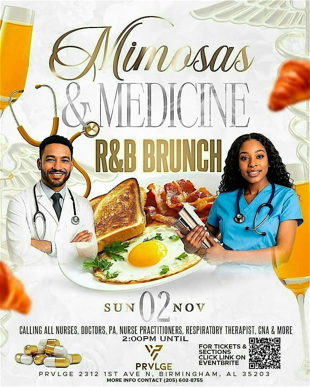 MIMOSAS & MEDICINE R&B BRUNCH