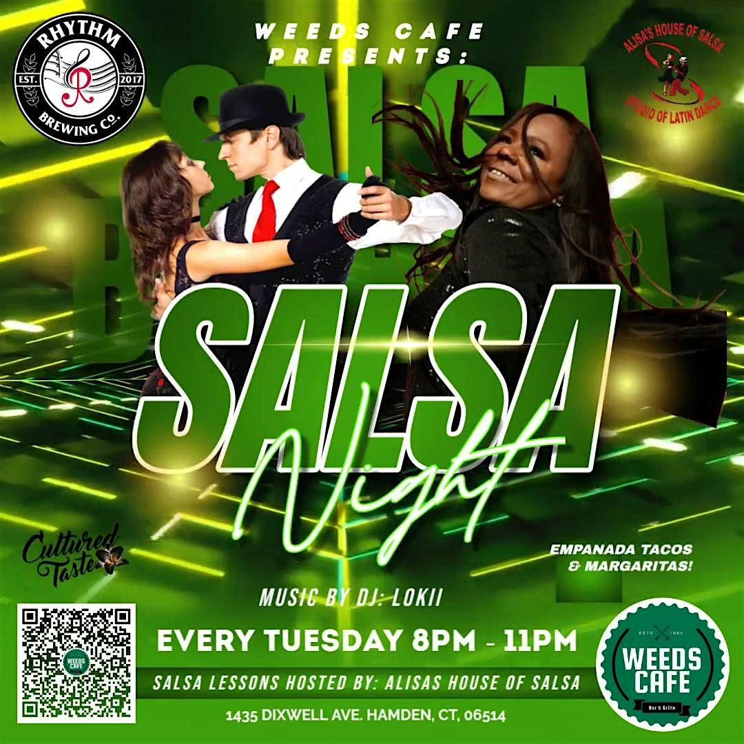 Tuesday Salsa Lessons @Weeds Cafe