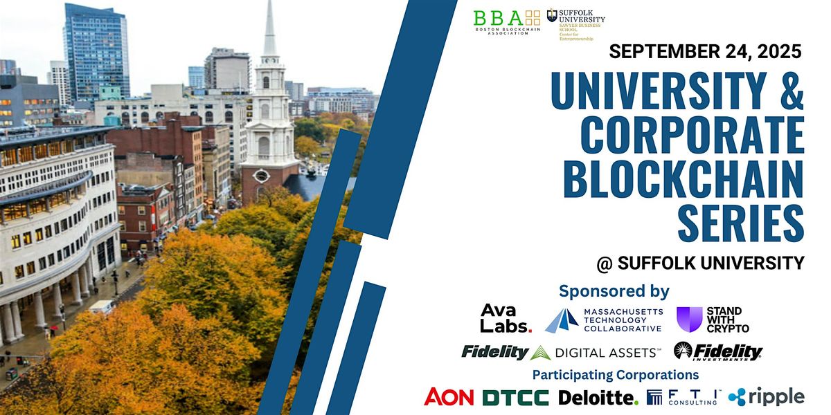 BBA University & Corporate Blockchain Workshop @ Suffolk University