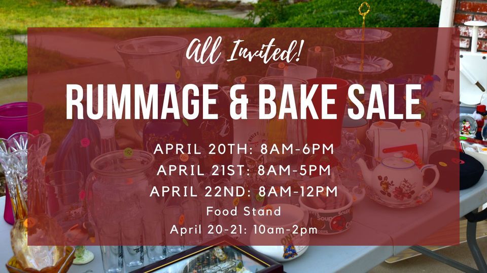 Rummage Sale | First Lutheran Church, Beaver Dam, WI | April 20, 2023