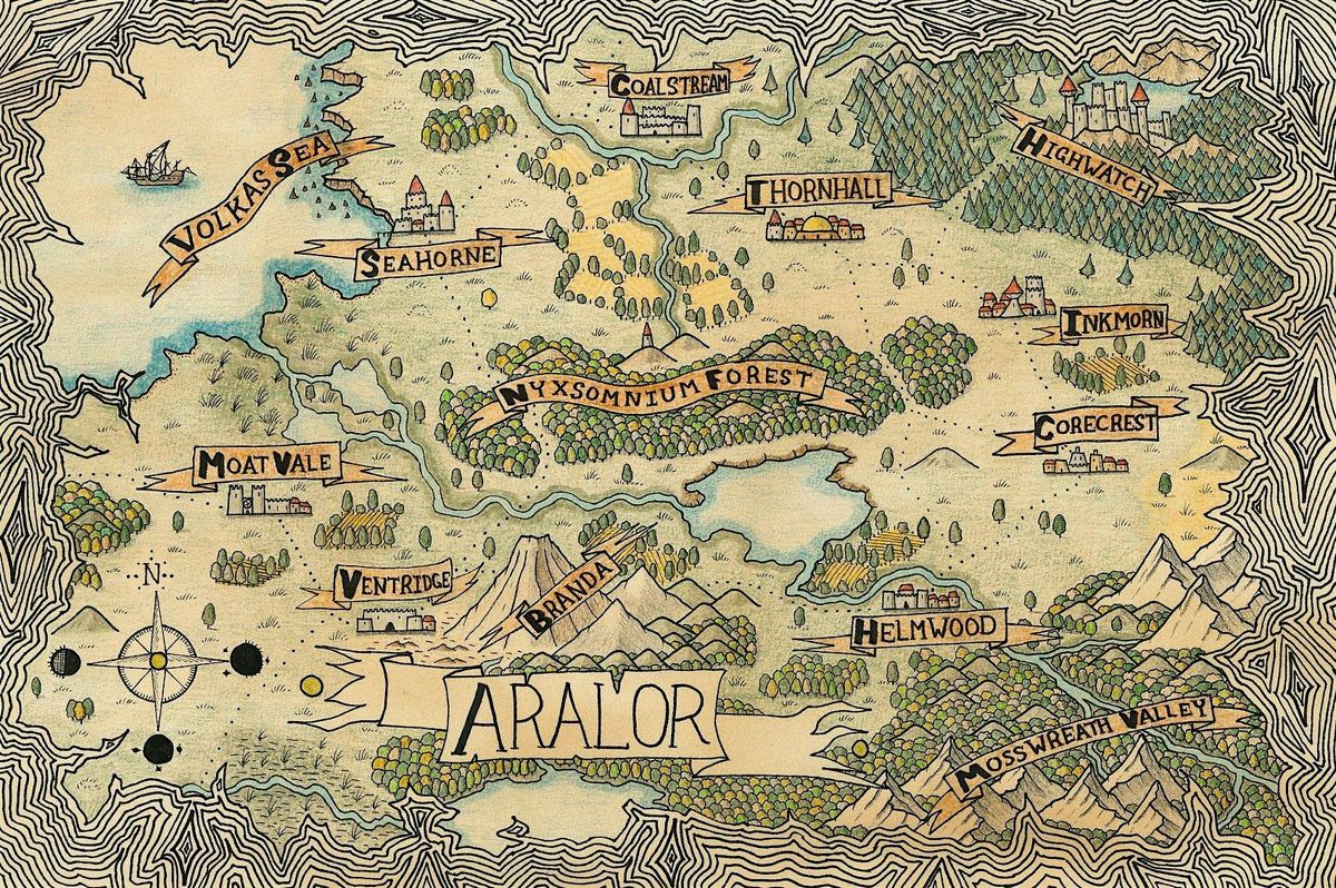 Fantasy Map-Making Workshop (Ages 8+)