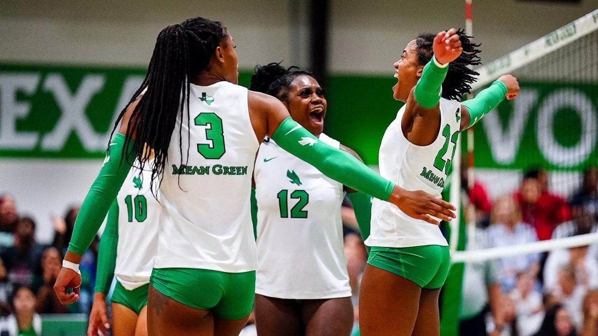 North Texas Mean Green at Wichita State Shockers Womens Volleyball