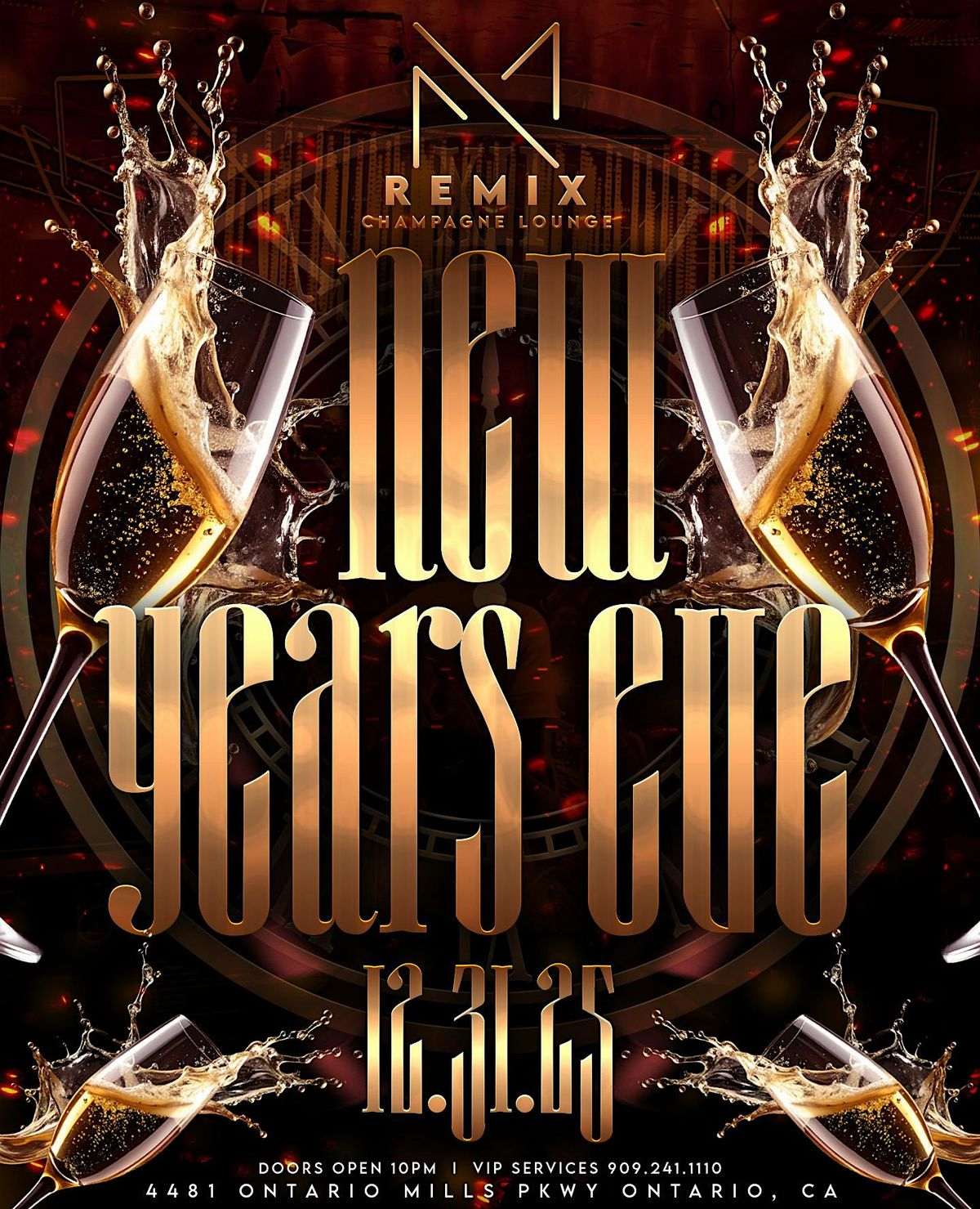 New Years Eve 2026 Wed 12.31