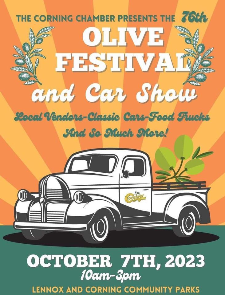 Corning Olive ? Festival Corning Olive Festival & Car Show October