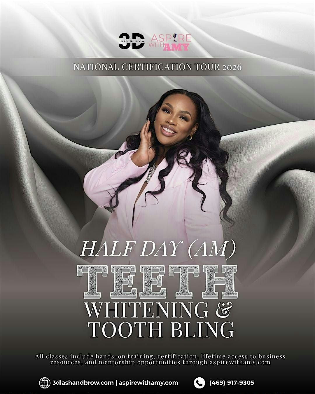 Teeth Whitening & Tooth Bling Certification - Dallas, TX (Jan 12)