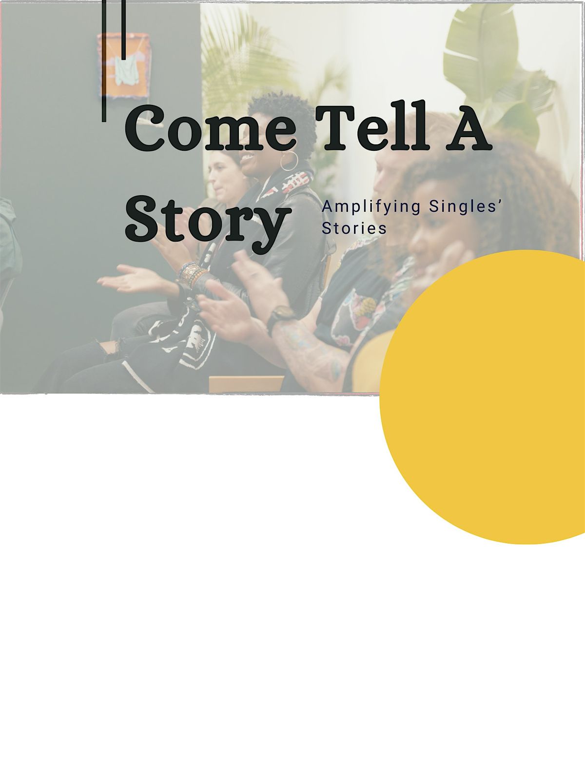 Come Tell A Story: I Found Out What God Was Made of When