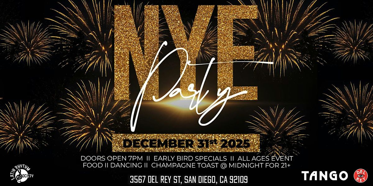New Year\u2019s Eve 2025 at Tango del Rey