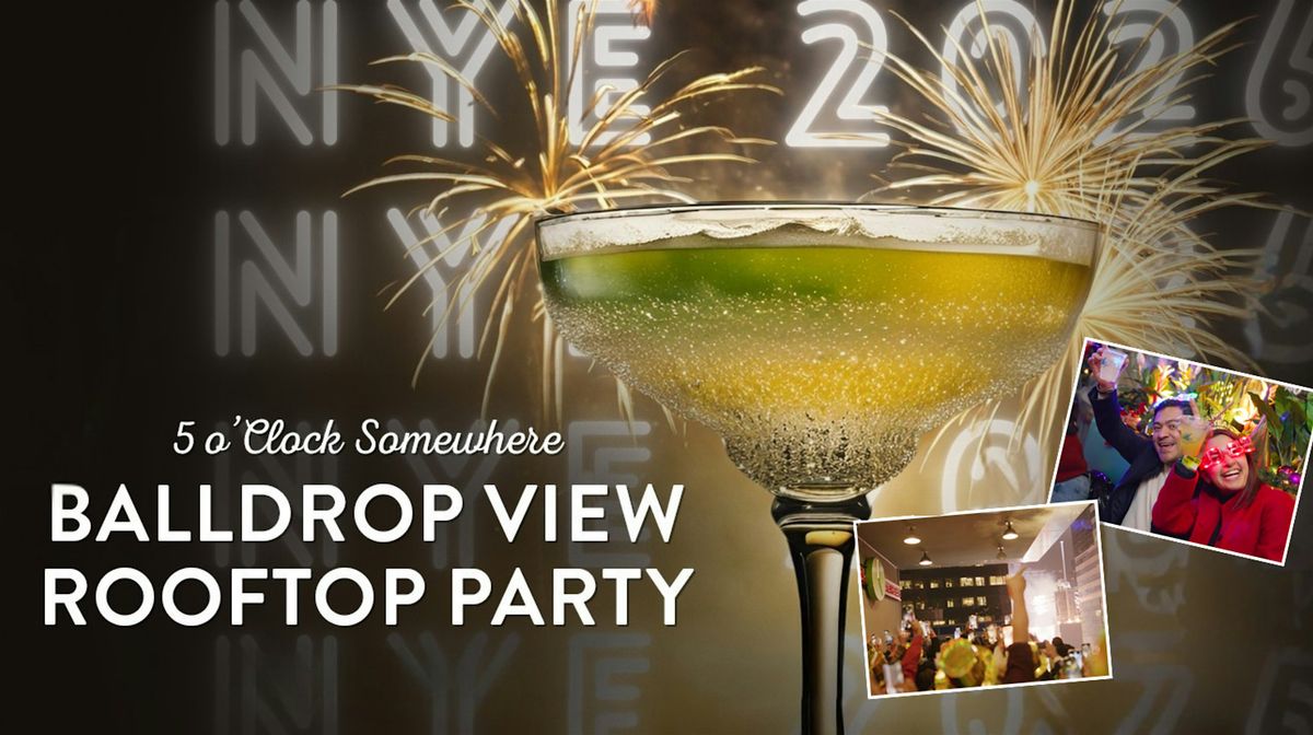 NYE 2026 on the Rooftop at Margaritaville Resort Times Square