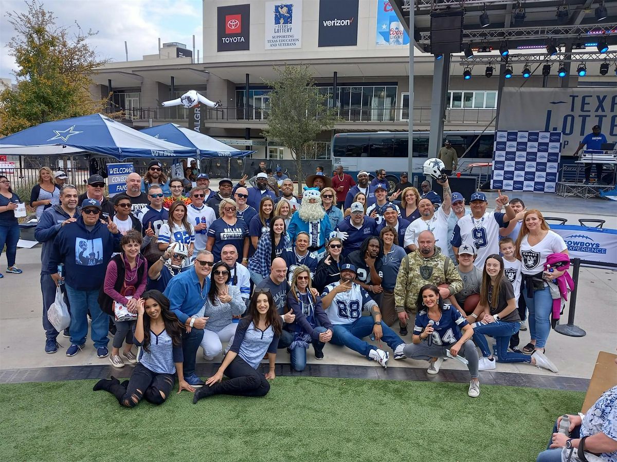 The Ultimate Cowboys Fan Experience DALvsPHL on Texas Lottery\u00ae Plaza