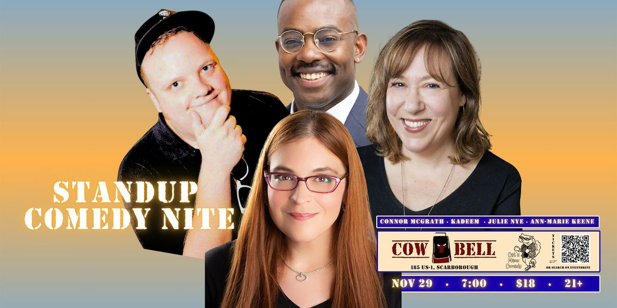 Cat's Meow Comedy at Cowbell Scarborough