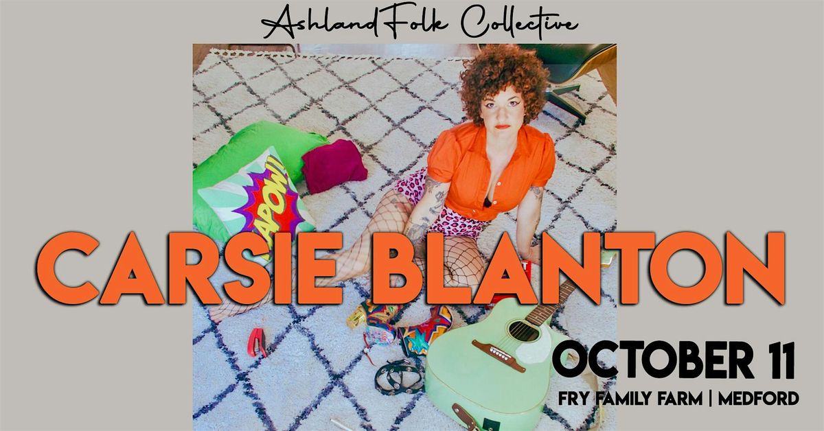 Carsie Blanton presented by the Ashland Folk Collective