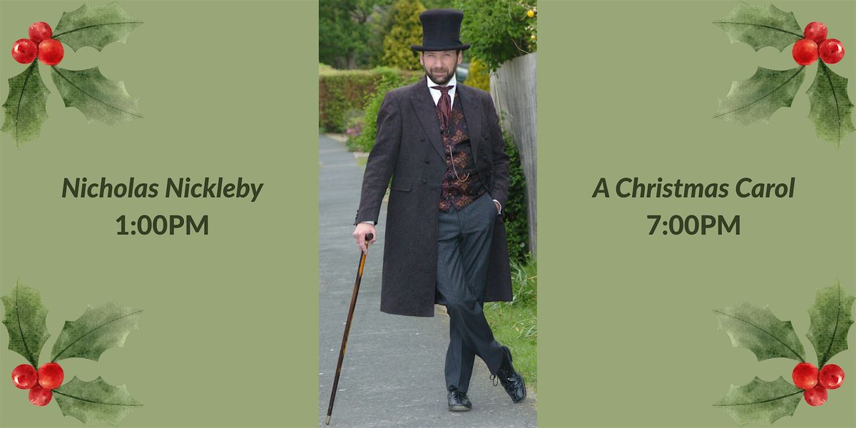 "Nicholas Nickleby" with Gerald Charles Dickens