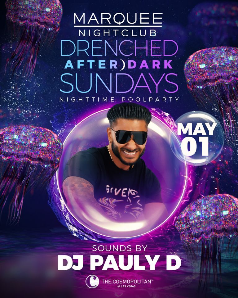 Marquee Nightclub Drenched After Dark