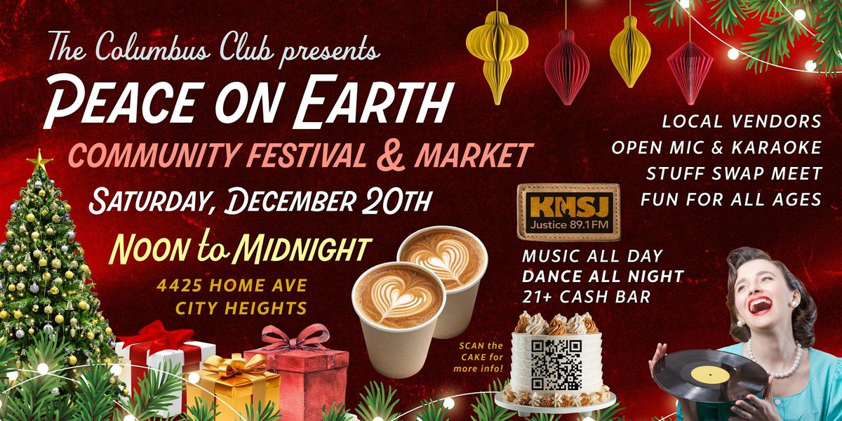 Peace on Earth: Community Market & Festival
