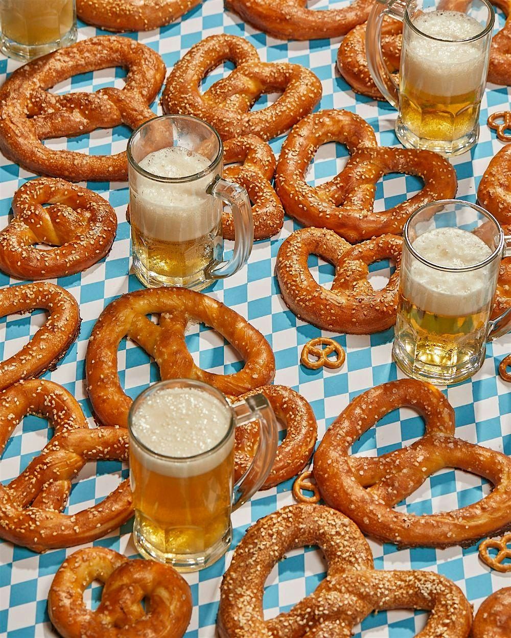 Oktoberfest Pretzel Eating Competition