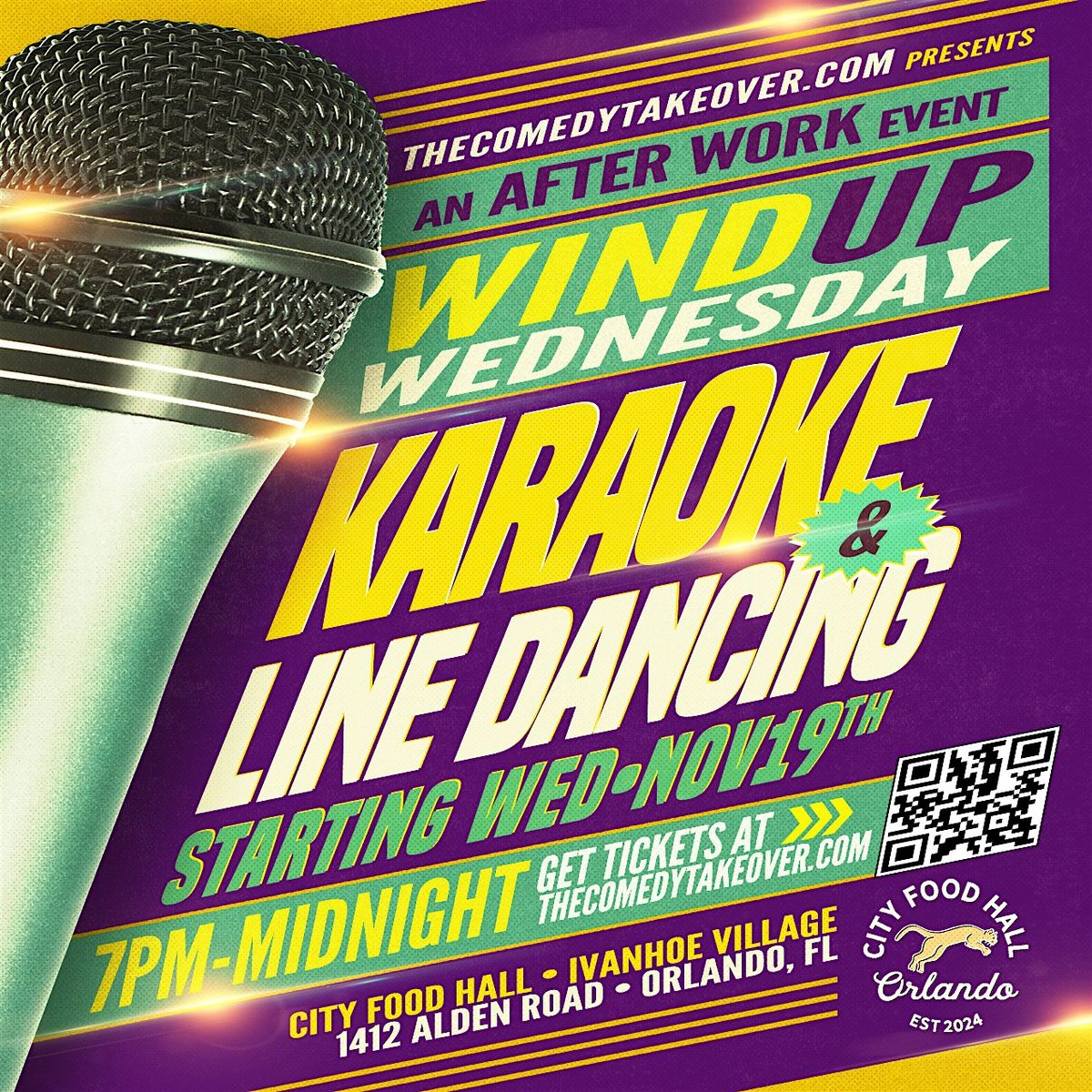 Karaoke & Line Dancing (Wednesdays)