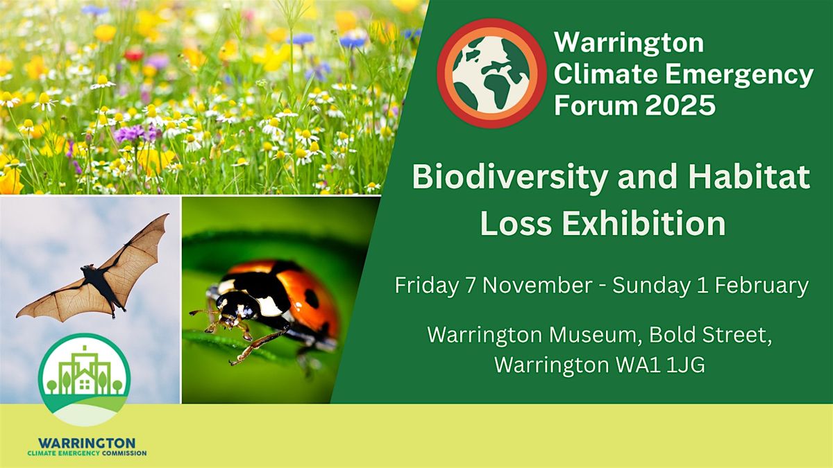Biodiversity and Habitat Loss Exhibition