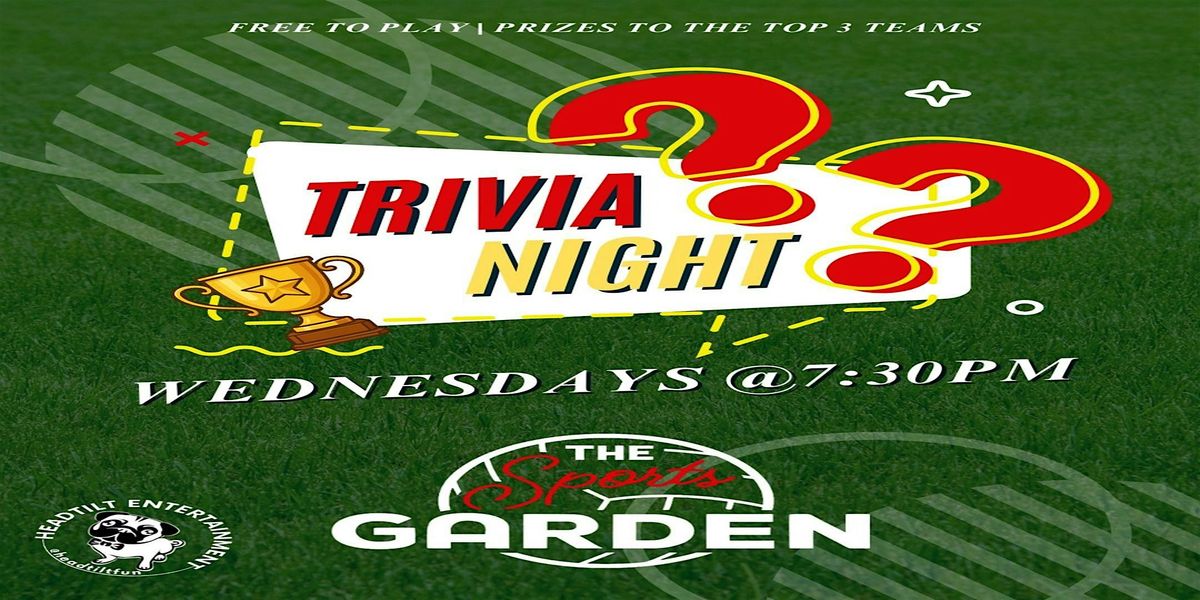 Trivia At Sports Garden DFW!