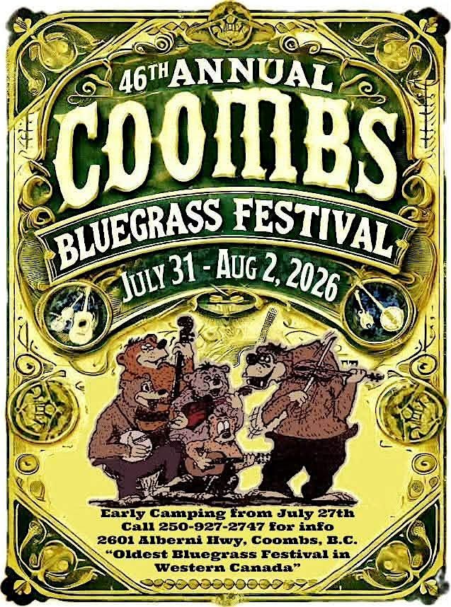 Coombs Rodeo Coombs Bluegrass Festival 46th Annual at Coombs Rodeo Grounds ...