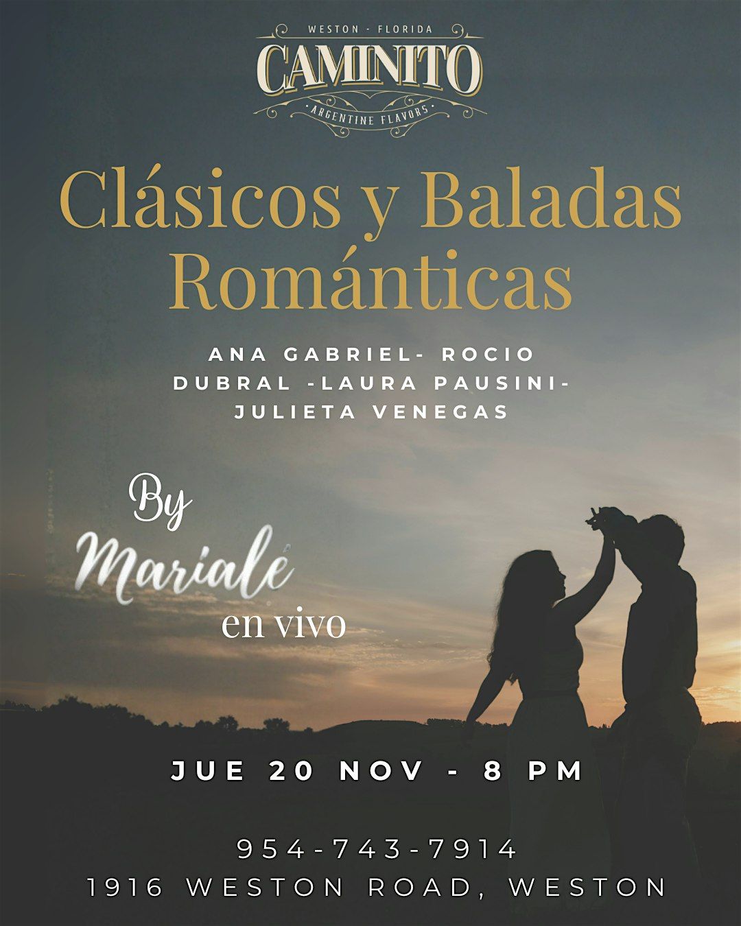 Cl\u00e1sicos y Baladas Rom\u00e1nticas con Mariale