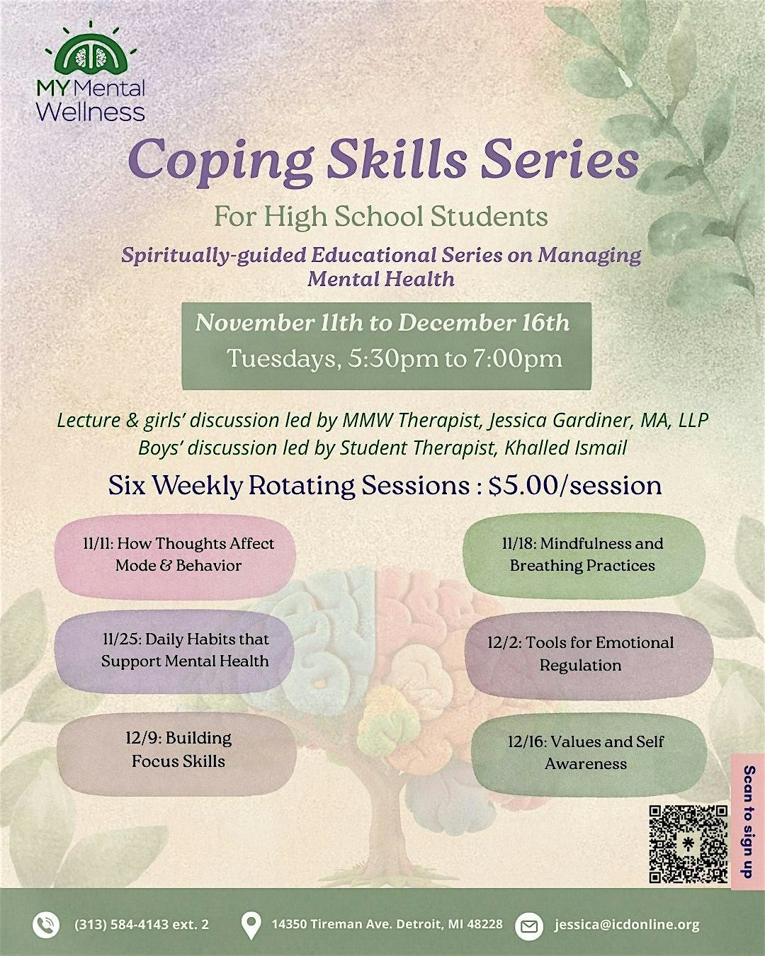 Coping Skills Series: How Thoughts Affect Mood & Behavior