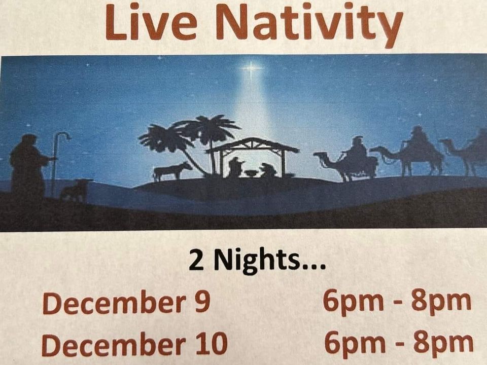 Live Nativity Henry Fork Community Church, Rocky Mount, VA December