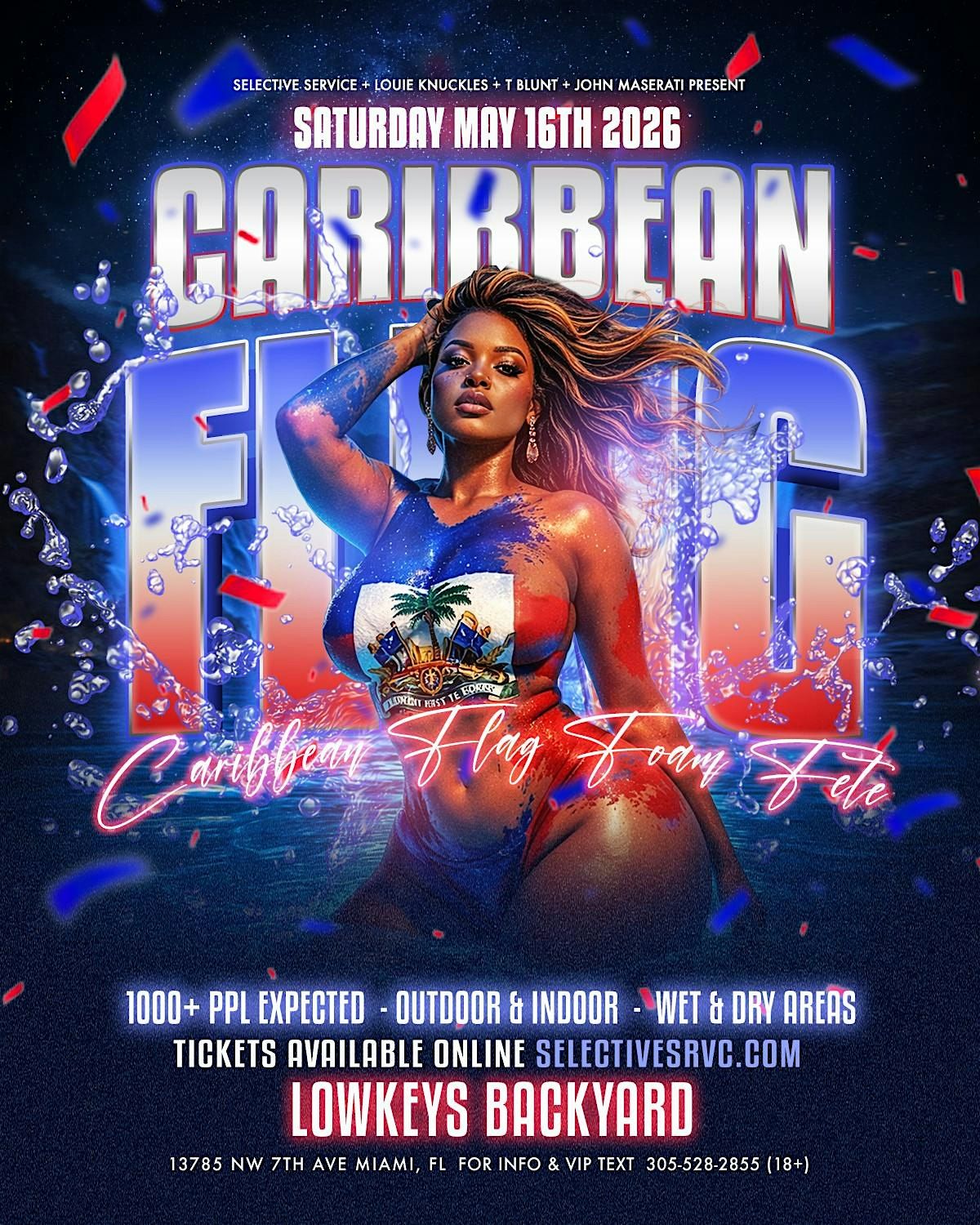 Caribbean Fling: Flag Foam Fete