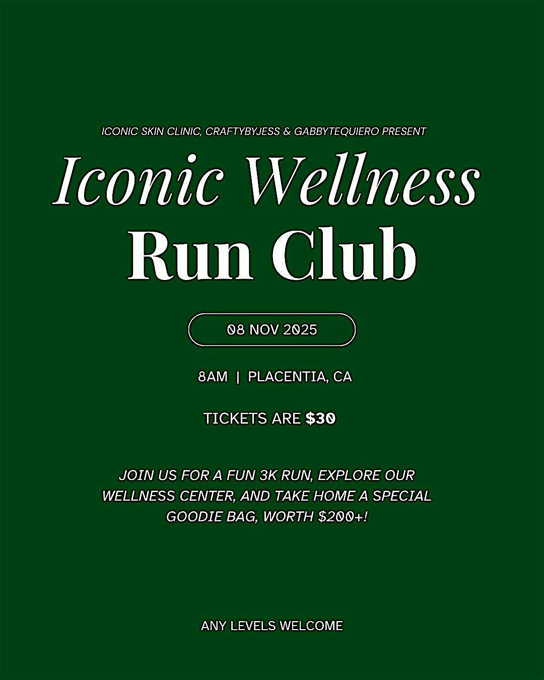 Iconic Wellness Run Club
