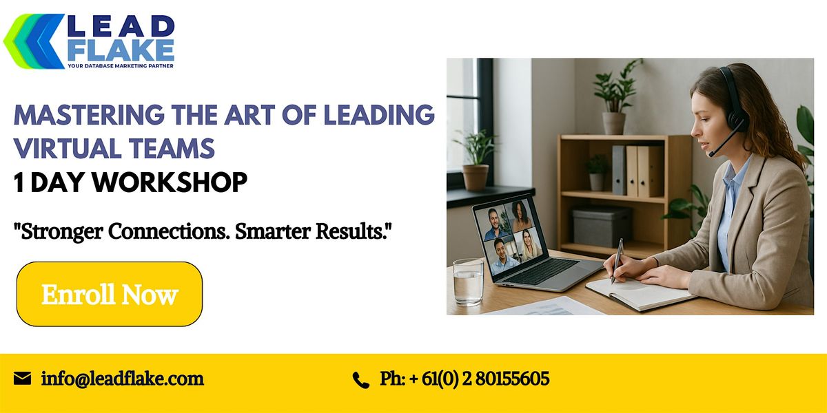 Managing Teams Across Distance - Workshop in Napier