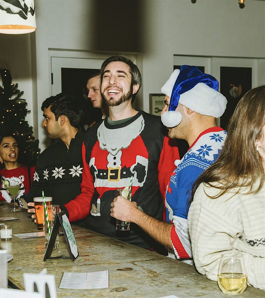 Late 20s\/30s Ugly Holiday Sweater Happy Hour (Beacon Hill)