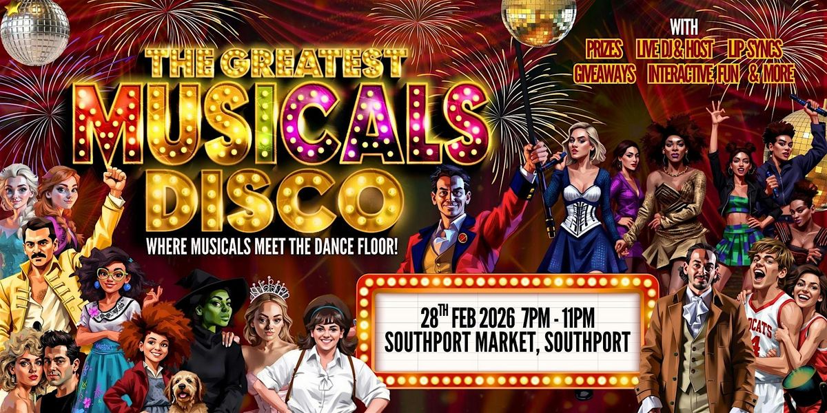 The Greatest MUSICALS Disco - Southport