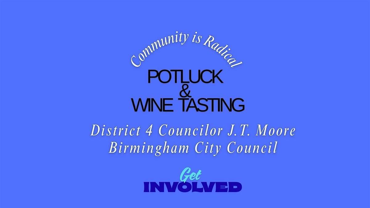 Community Potluck & Free Wine Tasting