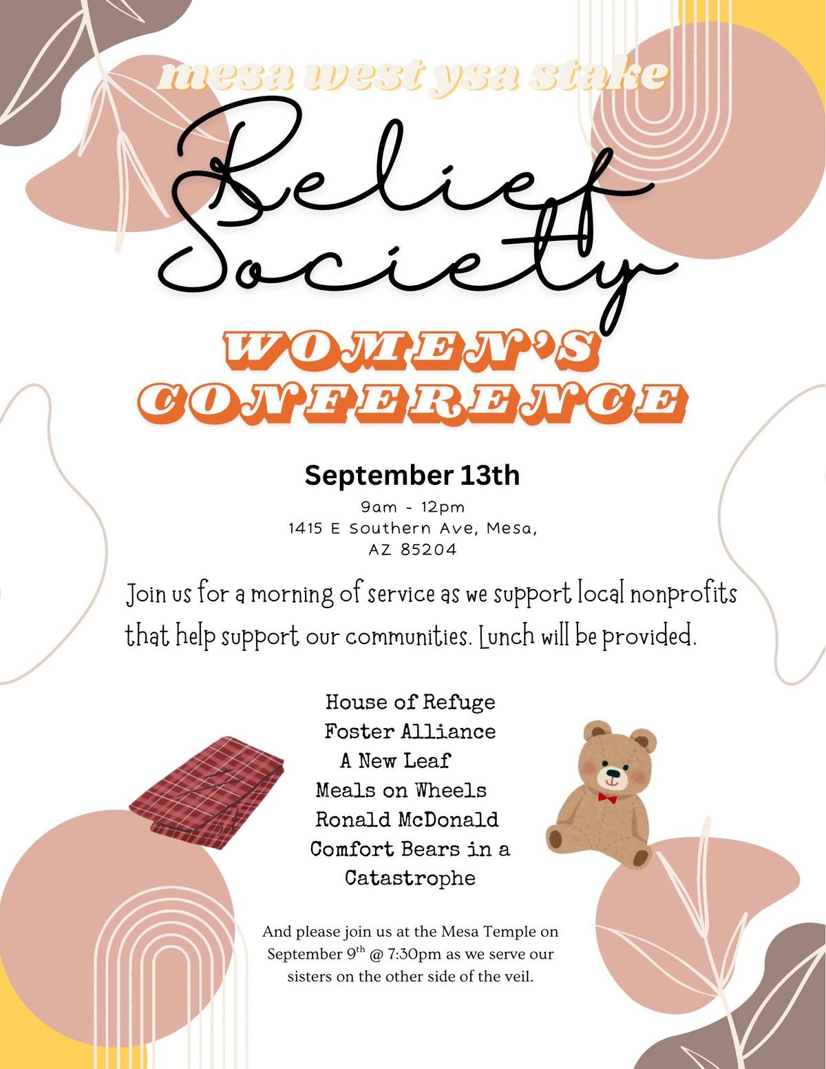 Relief Society Women's Conference
