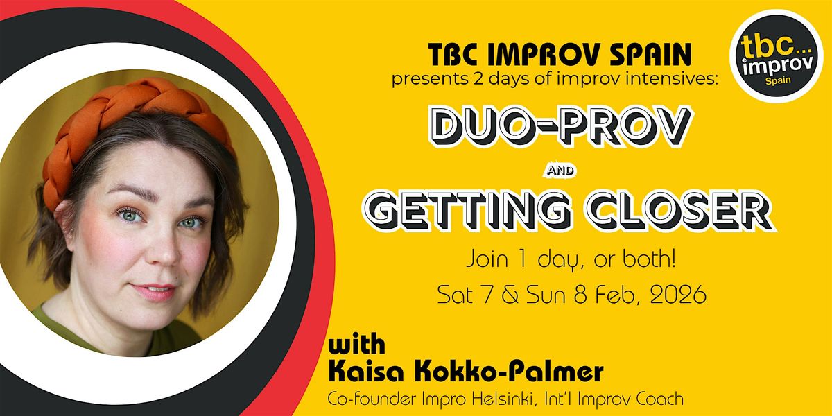 Improv Weekend Intensives - Duo-prov & Getting Closer