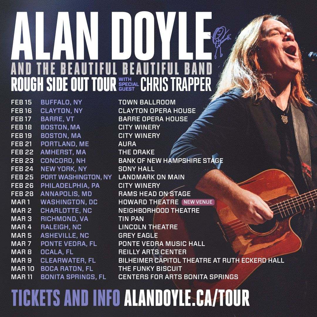 Alan Doyle & the Beautiful Beautiful band at Fitzgerald Theater