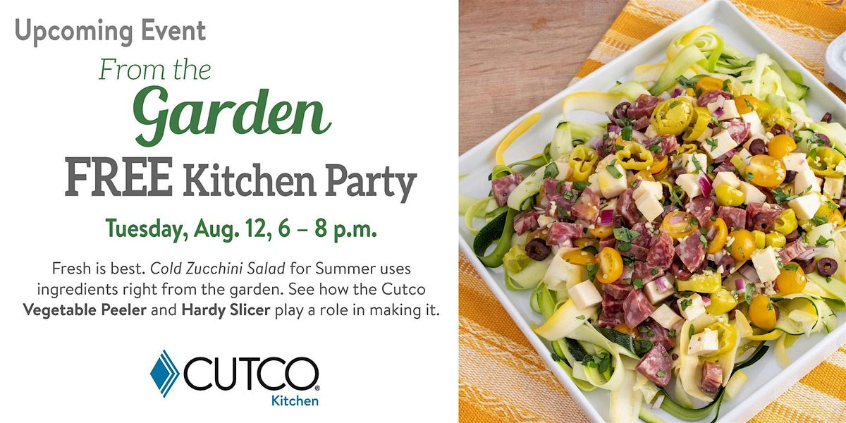 FREE Cooking Class: From the Garden